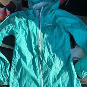 Columbia Light rain jacket. Kids Large (14/16)